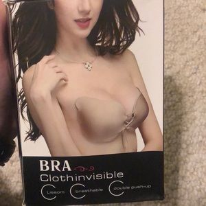 Sticky push up bra